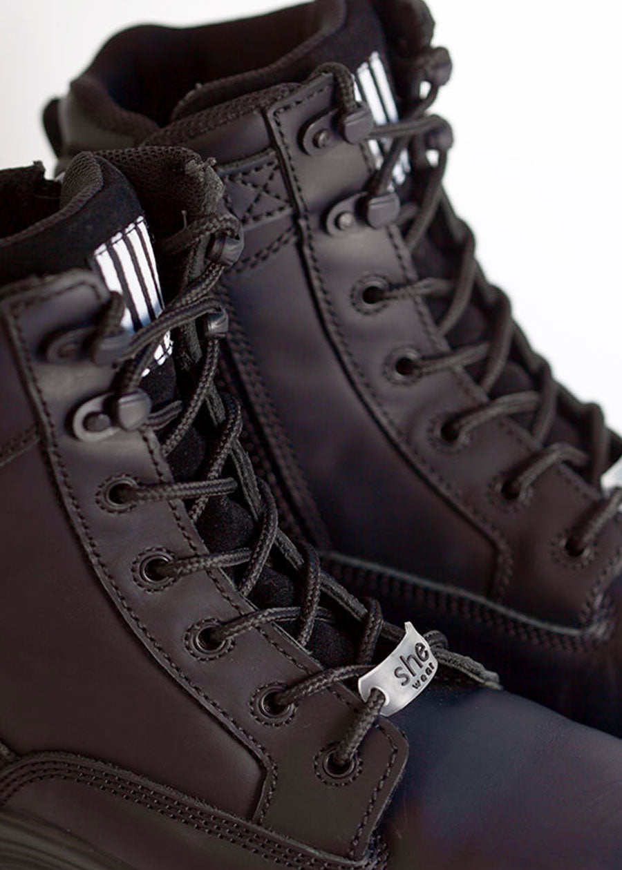 Aspires: women's tactical soft toe work boot
