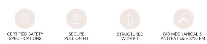 Features of Inspires safety boots