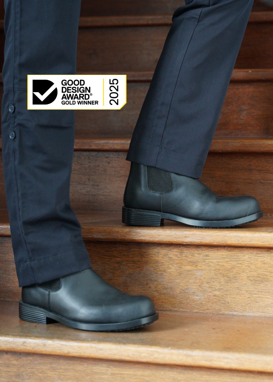 Succeeds: womens pull on dress safety boot