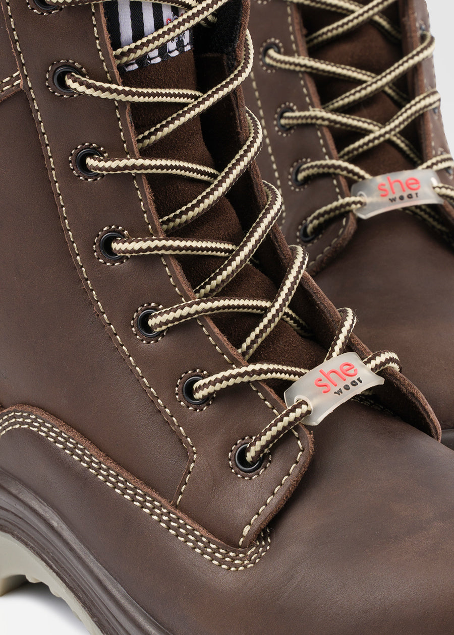 Pursues: women's zip up safety work boots