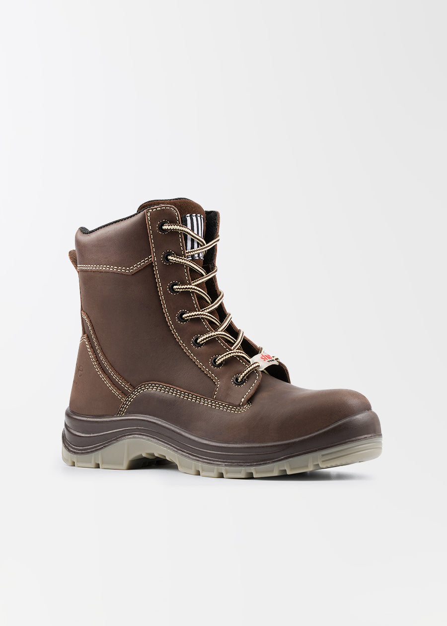 Pursues: women's zip up safety work boots