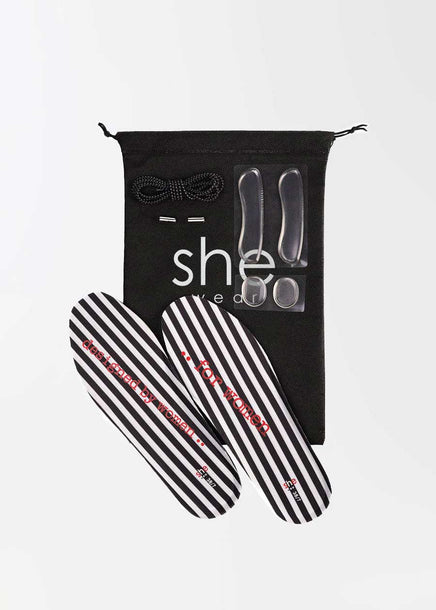 women's supportive shoes she wear gel pads elastic laces