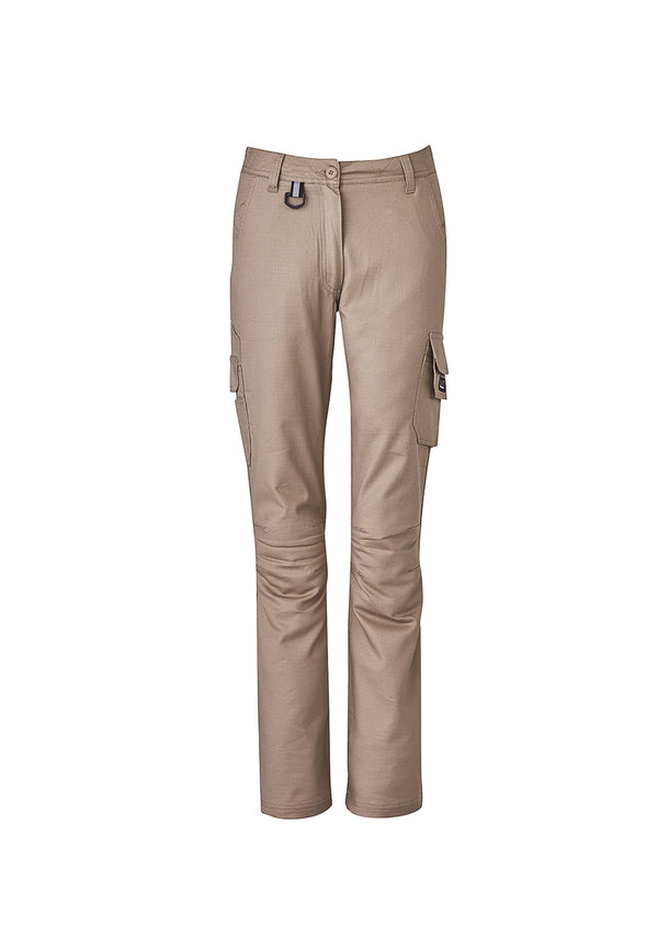 khaki work pants for women syzmik she wear